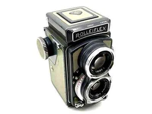 Rollei Rolleiflex Baby 4x4 TLR con Xenar 1:3.5/60 Synchro Compur biojos - Imagen 1 de 5