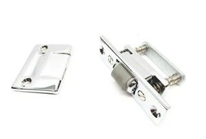 Baldwin 0430260 Roller Latch Solid Brass w/ Bright Chrome Finish - Picture 1 of 2