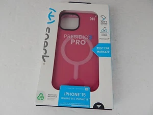 Speck Presidio 2 Pro Slim Case für iPhone 15 iPhone 14/13 Pink Neu - Bild 1 von 10
