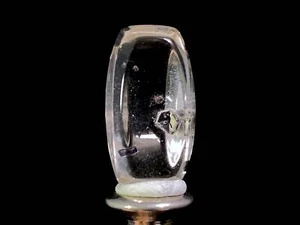 FLUORITA en CUARZO TRANSPARENTE, cabujón de cristal - raro, gemas, fabricación de joyas, 47481 - Imagen 1 de 4