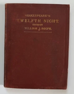 "Twelfth Night" William Shakespeare Edited By: William J. RolfeHarper &... - Imagen 1 de 10