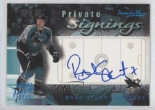 2000-01 Topps Premier Plus Private Signings Brad Stuart #PS-BS Auto