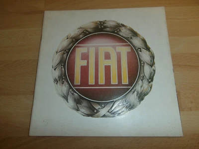 Fiat 1980-81 UK Market Sales Brochure 126 127 128 X1/9 Strada 131 Mirafiori 132  - Image 1 of 4