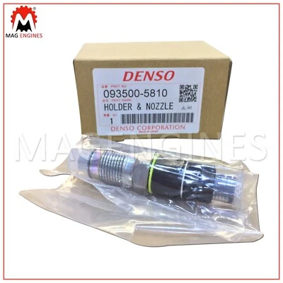 093500-5810 / 23600-19075 x6 DENSO GENUINE HOLDER & NOZZLE SET 1HZ 4.2 LTR - Image 1 of 4