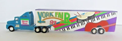 White Rose Collectibles 1993 York Fair Tractor Trailer Semi - Image 1 of 4