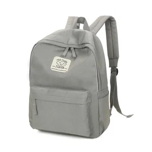 Canvas Laptop Backpack School Bag Teenage Leisure Casual Daypack - Picture 1 of 10