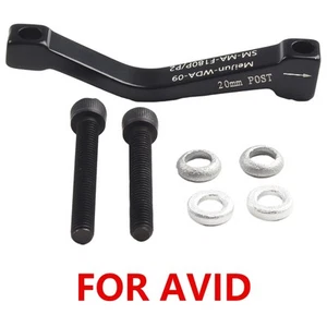 For Sram-Avid 20 mm Post Mount marco freno de disco adaptador pastilla de freno acero inoxidable - Imagen 1 de 16