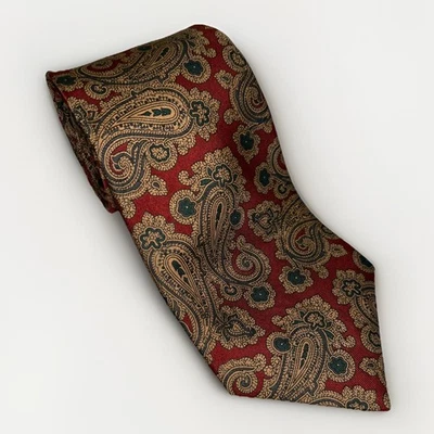 Vintage EUC Hathaway Silk Paisley Tie Men’s Necktie USA Made - Image 1 of 4