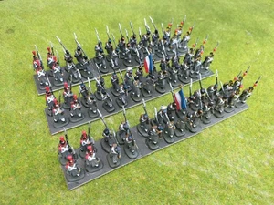 1/72 20mm bemalt Napoleonische Französische Infanterie In Greatcoats #11 - Bild 1 von 1