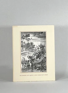 Grabhorn Press / Moving Announcement The Magees Slip Quietly Away from Post - Imagen 1 de 2