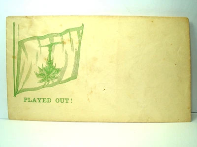 Civil War SOUTH CAROLINA PALMETTO FLAG PLAYED OUT Patriotic Cover - Image 1 of 2