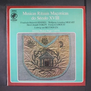 ROGER COTTE: musicas rituais maconicas do seculo xviii ODYSSEY 12" LP 33 RPM - Picture 1 of 2