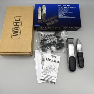 Wahl Groomsman Regolabarba Uomo a Batteria per Capelli, Naso Peli - 5621 - Foto 1 di 6