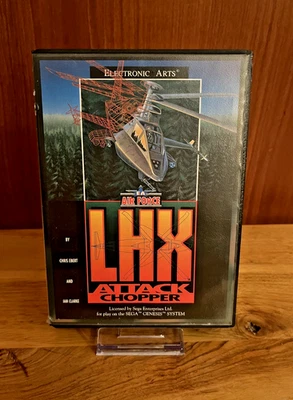 🚁 LHX ATTACK CHOPPER Sega Genesis (CIB, TESTED) NM 1990 🚁 - Image 1 of 3