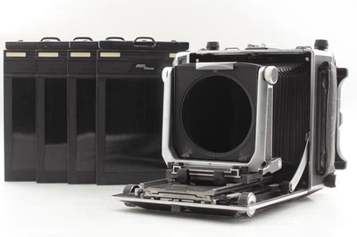[Exc+5 Cut Film Holder] Linhof Master Technika 4x5 RF Large Format Camera JAPAN - Image 1 of 4
