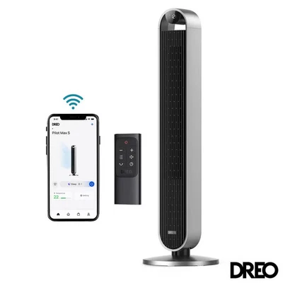 Dreo Pilot Max Tower Fan Silver DR-HTF004S Silver - Image 1 of 4