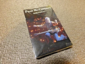 SEALED Paul McCartney BIRTHDAY / GOOD DAY SUNSHINE - US Capitol cassette single - Picture 1 of 2