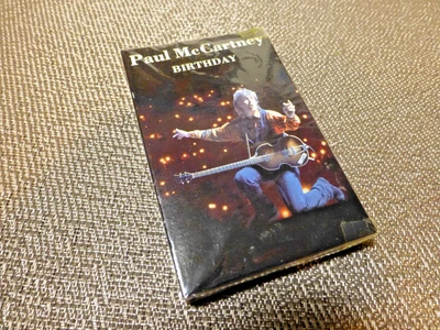 SEALED Paul McCartney BIRTHDAY / GOOD DAY SUNSHINE - US Capitol cassette single - Image 1 of 2
