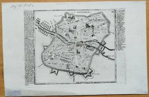 Stadtplan von Nürnberg Bodenehr - 1720 - Picture 1 of 2