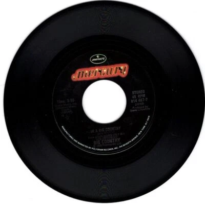 Big Country - In a Big Country / All of Us 7" 45 RPM Single - Image 1 of 4