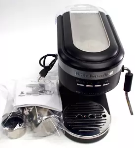 KITCHENAID HALBAUTOMATISCHE ESPRESSOMASCHINE - KOMPLETT! Matte Milchshakecreme - Bild 1 von 4