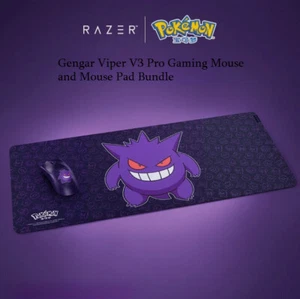 Razer x Pokémon Gengar Viper V3 Pro Gaming Maus und Mauspad Bundle - Bild 1 von 6
