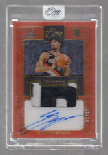 2022/23 PANINI ONE & ONE SHAEDON SHARPE RC /10 GOLD AUTO PATCH AUTOGRAPH RPA