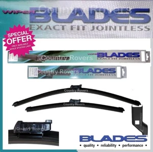VW GOLF HATCHBACK WIPER BLADES 2009 to 2012 HIGH QUALITY BRAND SIZES 24" & 19" - Picture 1 of 8