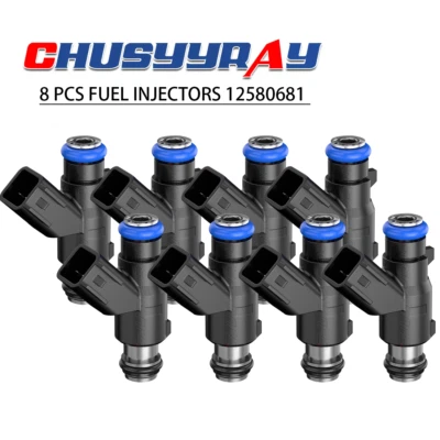 8 piezas inyectores de combustible originales para Chevy Silverado GMC 99-07 4,8/5,3/6,0 L 12580681 Foto 1 de 4