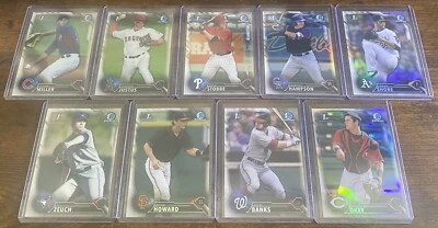 Bowman Draft 2016 refractor cromado primer lote Bowman (26) Foto 1 de 3