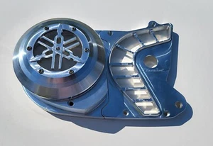 Chariot Yamaha Banshee 2 piece Stator Cover OPEN FACE, Bearing Support no polish - Bild 1 von 4