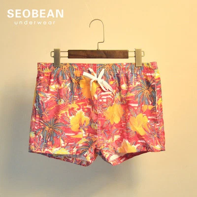 SEOBEAN Nuevo Para hombres Traje de Baño Pantalones Cortos Informales Verano Playa Pantalones Pequeños Calzoncillos Boxer Foto 1 de 4