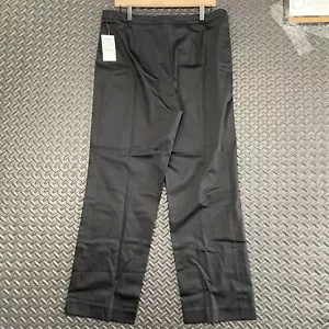NEW Alberto Makali Black Pull On Dress Pants Elegant Women's Casual Wear Size 14 - Picture 1 of 8