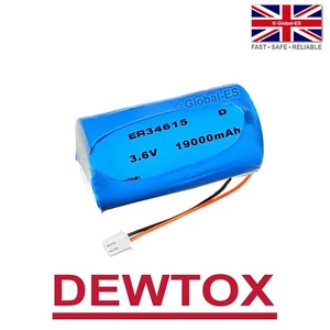 Dewtox ER34615 (D) Long Life LiSOCl2 Gas Water Meter Alarm Battery - 3.6V 19Ah - Picture 1 of 1