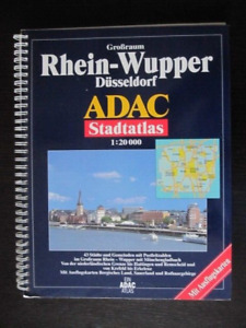ADAC Stadtatlas - Großraum Städte- und Gemeindeatlas Rhein-Wupper /Düsseldorf