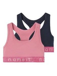 Name it Mädchen Bustier 2er Pack Gr- 116-164 NKFSHORT TOP 2P - Bild 1 von 29