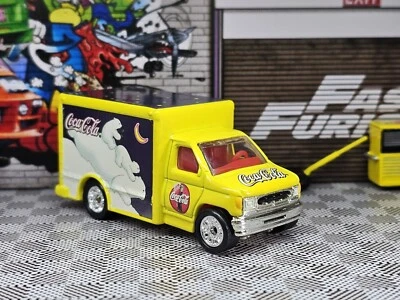 Matchbox Ford Box Truck MBX ‘00 Coca Cola Collectibles Yellow New Loose Delivery - Image 1 of 4