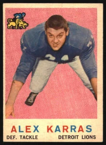 1959 Topps #103 Alex Karras EX/EX+ RC Rookie Lions 572505 - Picture 1 of 2