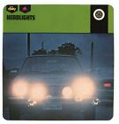 Headlights - Technical Equipment Auto Rally Edito Service SA Card