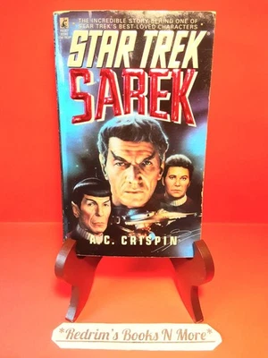 Star Trek Sarek A.C Crispin Softcover Sci-Fi 1994 - Image 1 of 2