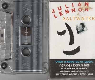 Julian Lennon – Saltwater Cassette Tape EP - Image 1 of 2