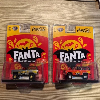 M2 Machines Super Chase FANTA 1974 Chevrolet K5 Blazer 4x4 250 Pcs Halloween - Image 1 of 4