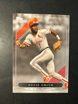2021 Topps X Derek Jeter Set #11 Ozzie Smith St Louis Cardinals - Image 1 of 2