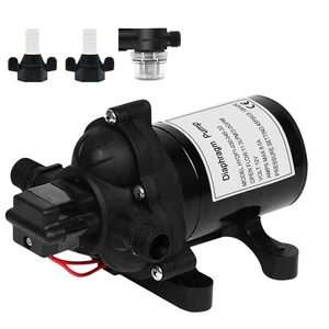 Water Diaphragm Pump 12V DC 3.0 GPM 45 PSI Quiet Diaphragm Pump with Pressure... - Picture 1 of 7