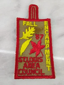 Vintage 1967 BSA Boy Scouts St. Louis Area Council Fall Encampment Patch - Picture 1 of 3