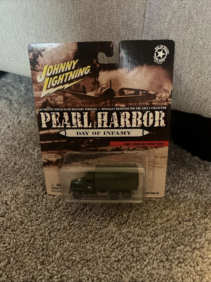 Johnny Lightning Pearl Harbor Day of Infamy GMC CCKW 6X6 CARGO TRUCK - Image 1 of 1