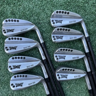 PXG 0311 SGI GEN2 Iron Set 4-PW GW Stiff KBS Tour C Taper Limited Black Steel - Image 1 of 4