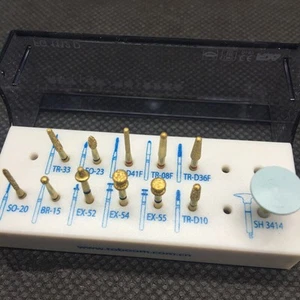 Dental burs preparation kit anterior & posterior ceramics zirconia crown FG1112D - Picture 1 of 13