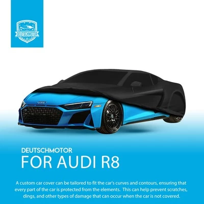 Funda Coche para Audi R8 Exterior Impermeable Cubierta V8 V10 Quattro Premium Piezas Foto 1 de 4