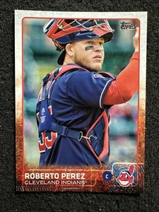 Tarjeta de novato ROBERTO PEREZ #US36 2015 Topps Update Series cantidad Cleveland Indians - Imagen 1 de 2